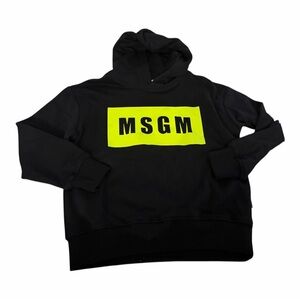 MSGM Neon Logo Hoodie